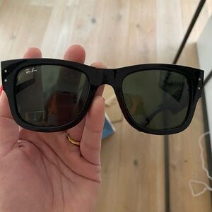 Ray-Ban Black Mega Wayfarer Sunglasses